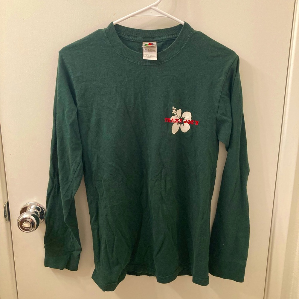 trader joes shirt long sleeve